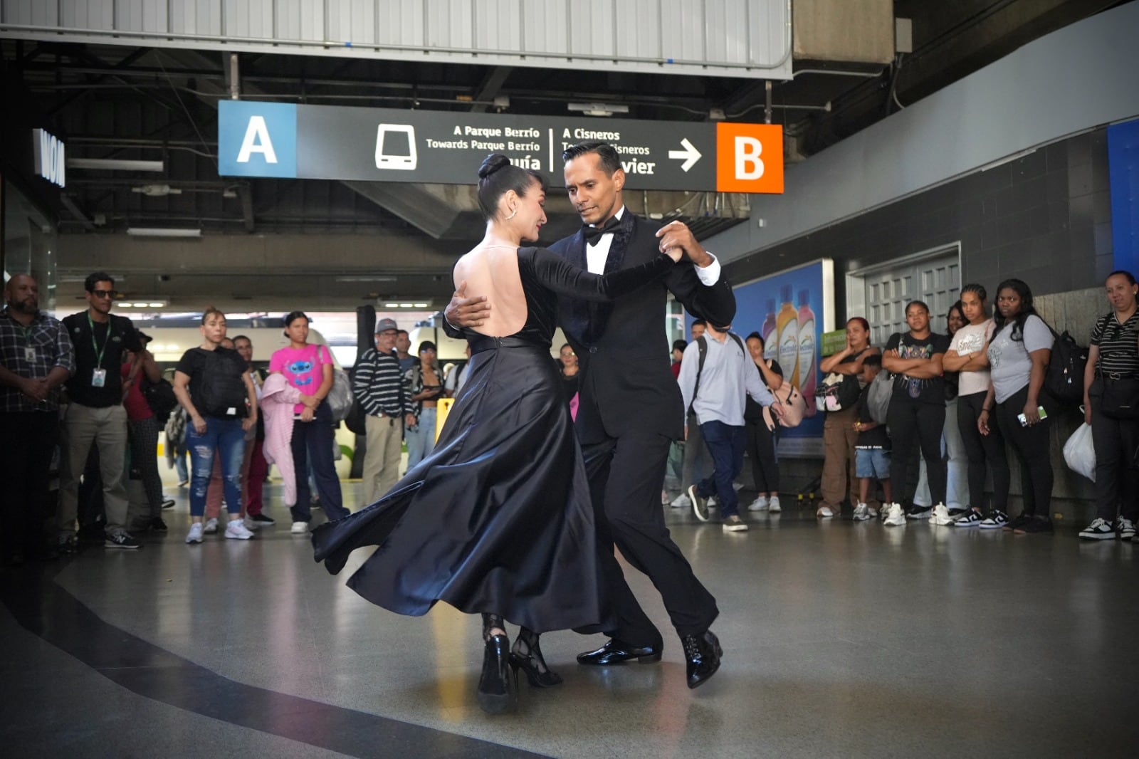 Tango en Medellín. Cortesía: Alcaldía de Medellín.