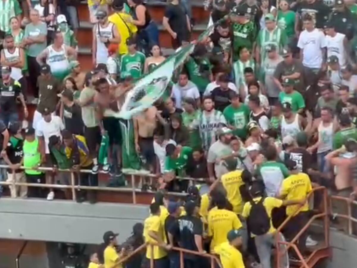 Nacional y Cali reciben millonarias sanciones por el mal comportamiento de sus hinchas