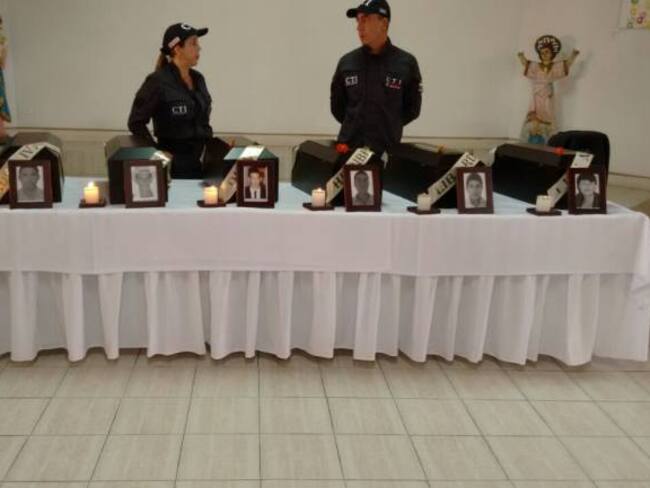 Fiscalía entrega restos de nueve víctimas del conflicto en Apartadó, Antioquia