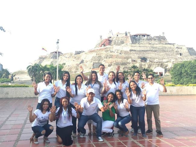 Universitarios de Cartagena participaron en programa “Manos a la paz”