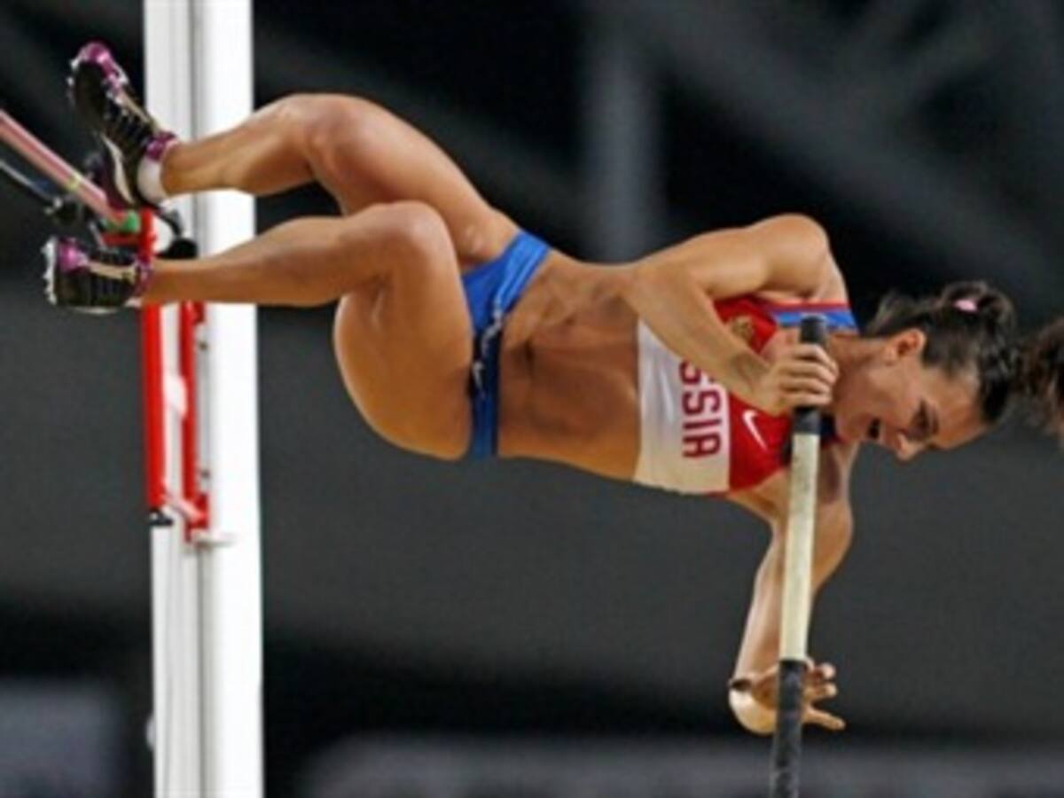 La atleta rusa Yelena Isinbayeba habló con La W