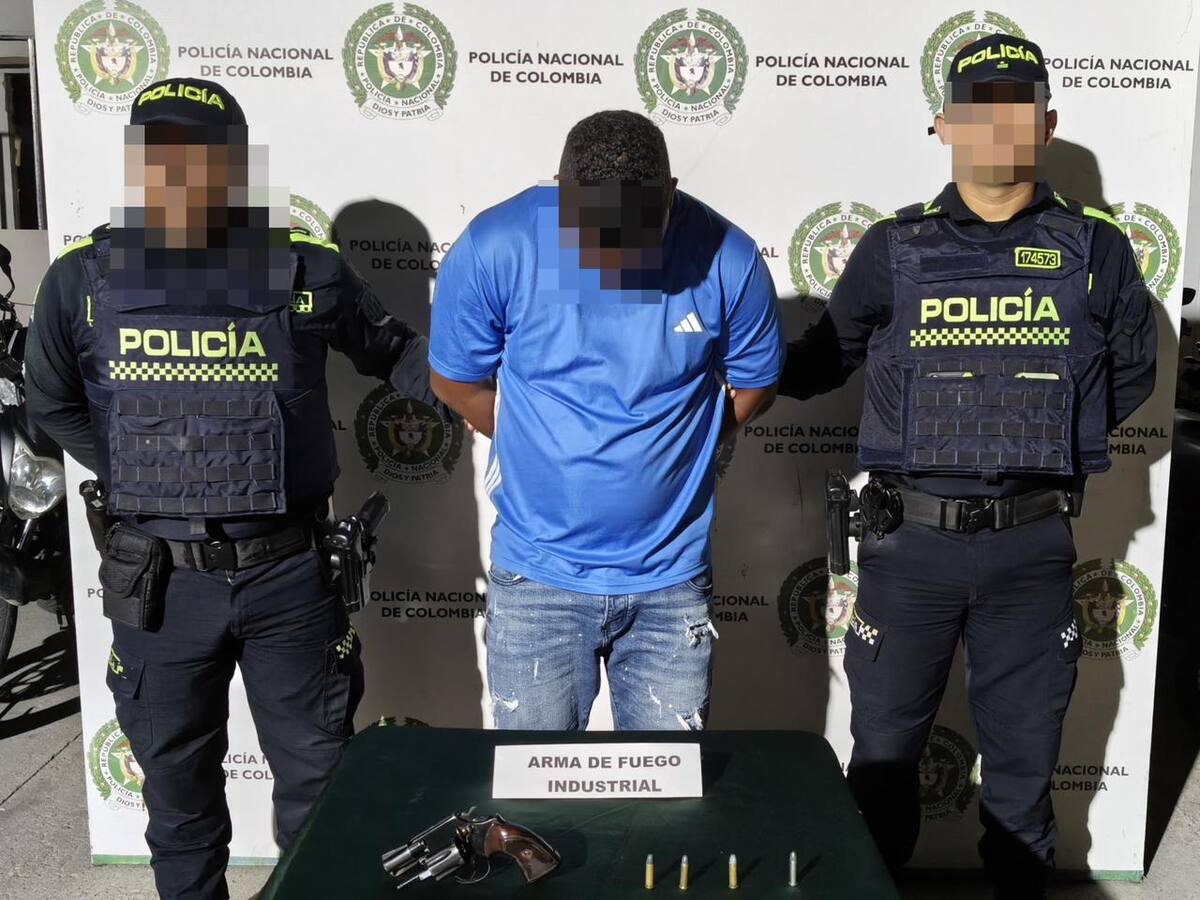 Alias ‘Joselito’ cayó con un revólver y municiones en el barrio La Esperanza