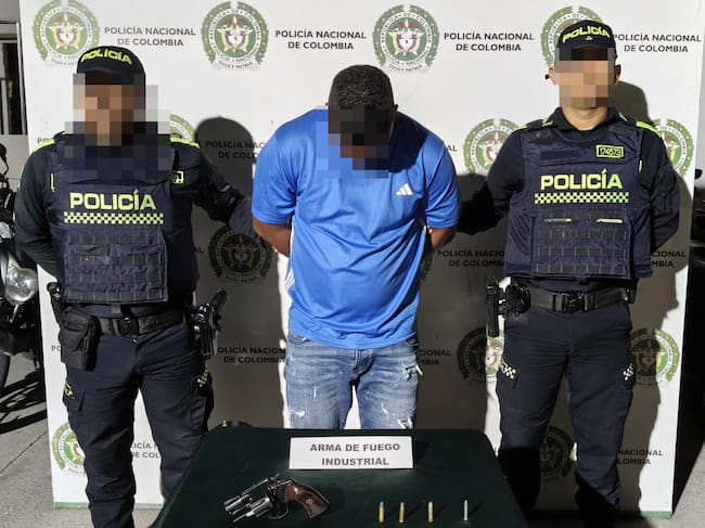 Alias ‘Joselito’ cayó con un revólver y municiones en el barrio La Esperanza