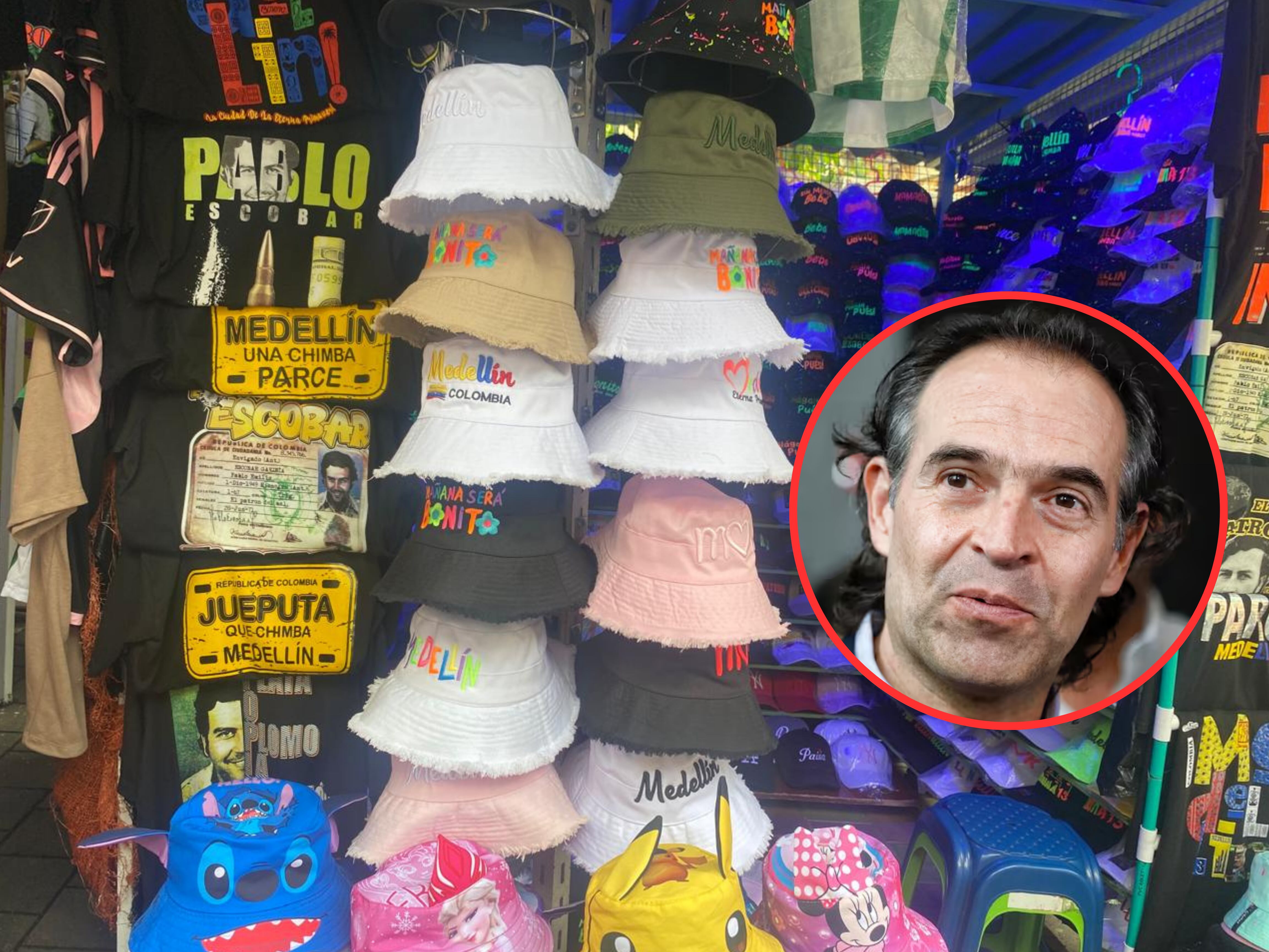 Federico Gutiérrez apoya proyecto de ley para prohibir la venta de productos alusivos a Pablo Escobar.