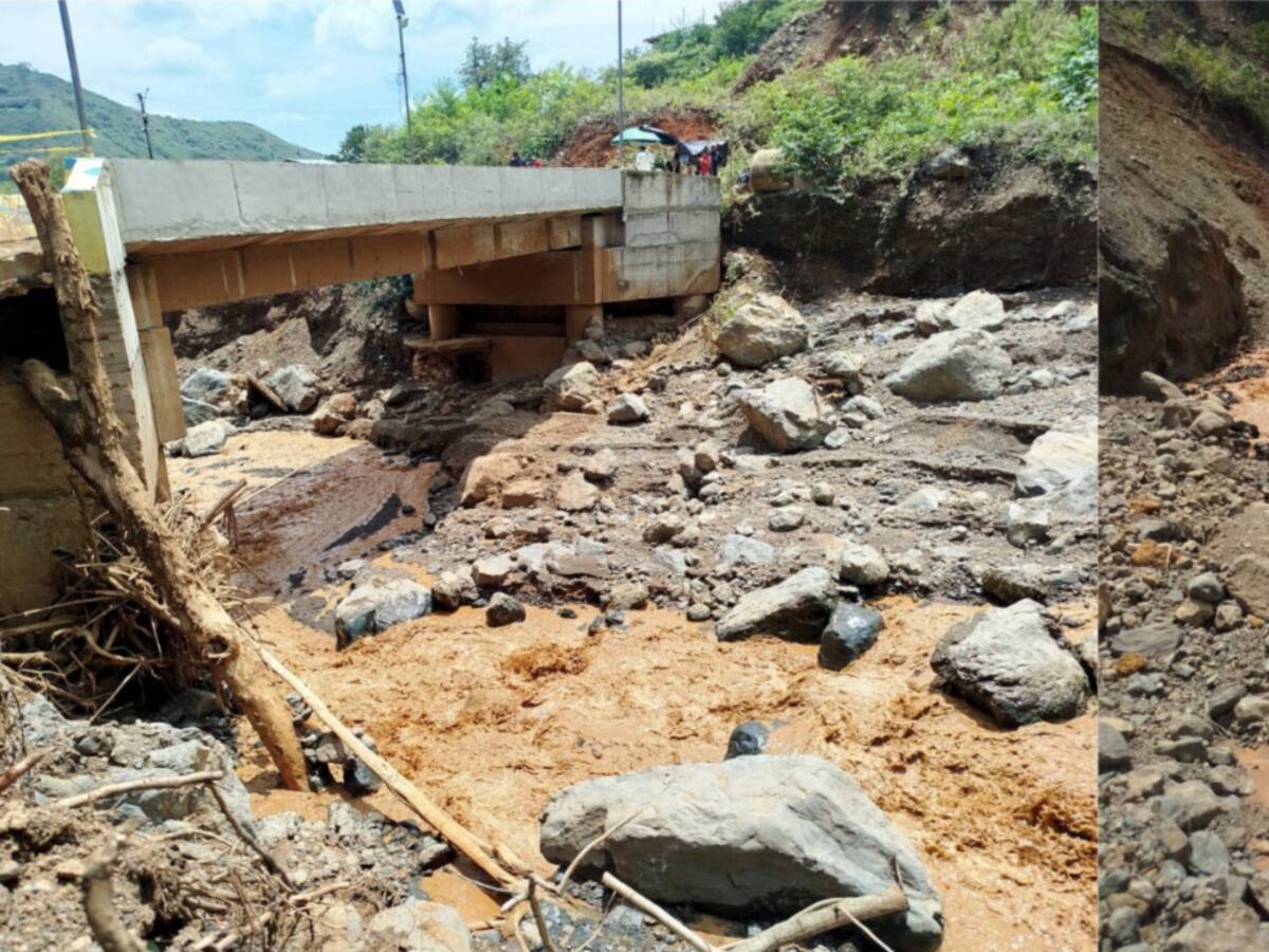 Lluvias dejan más de 5.000 damnificados en seis municipios del norte del Cauca