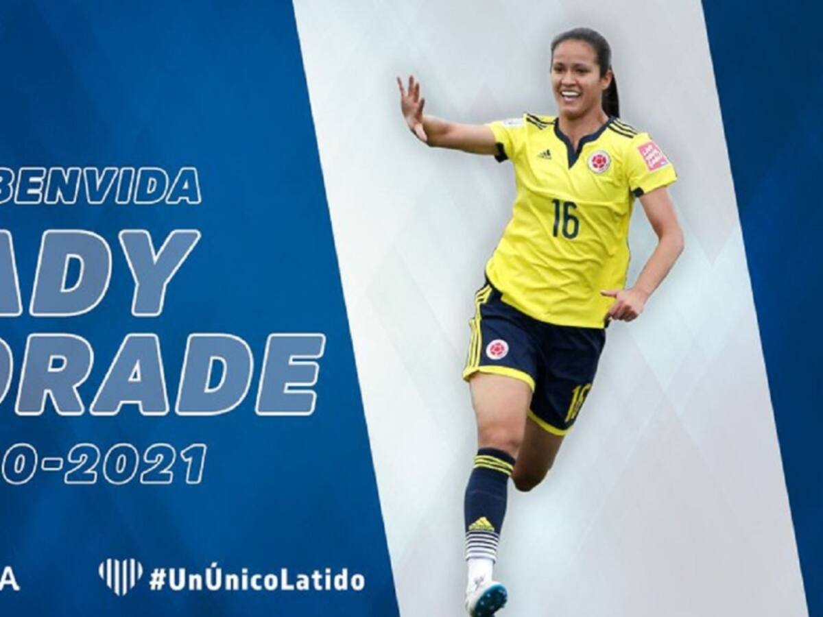 Lady Andrade, nueva jugadora del Deportivo La Coruña femenino