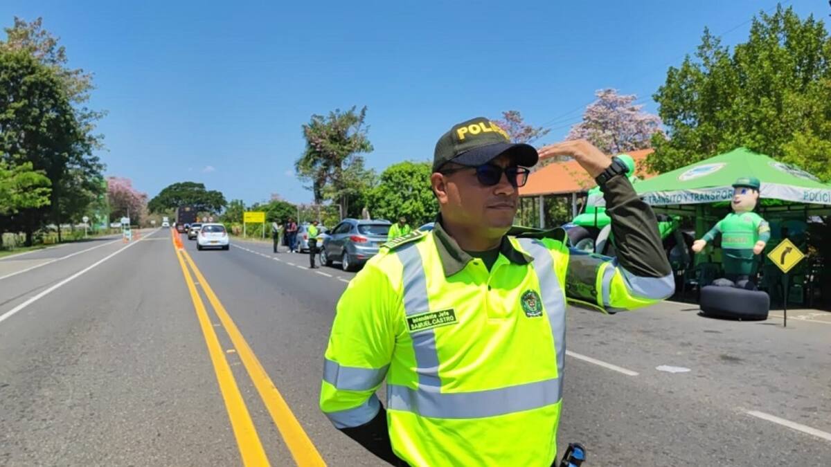 113 policías custodiarán las carreteras de Bolívar durante la Semana Santa