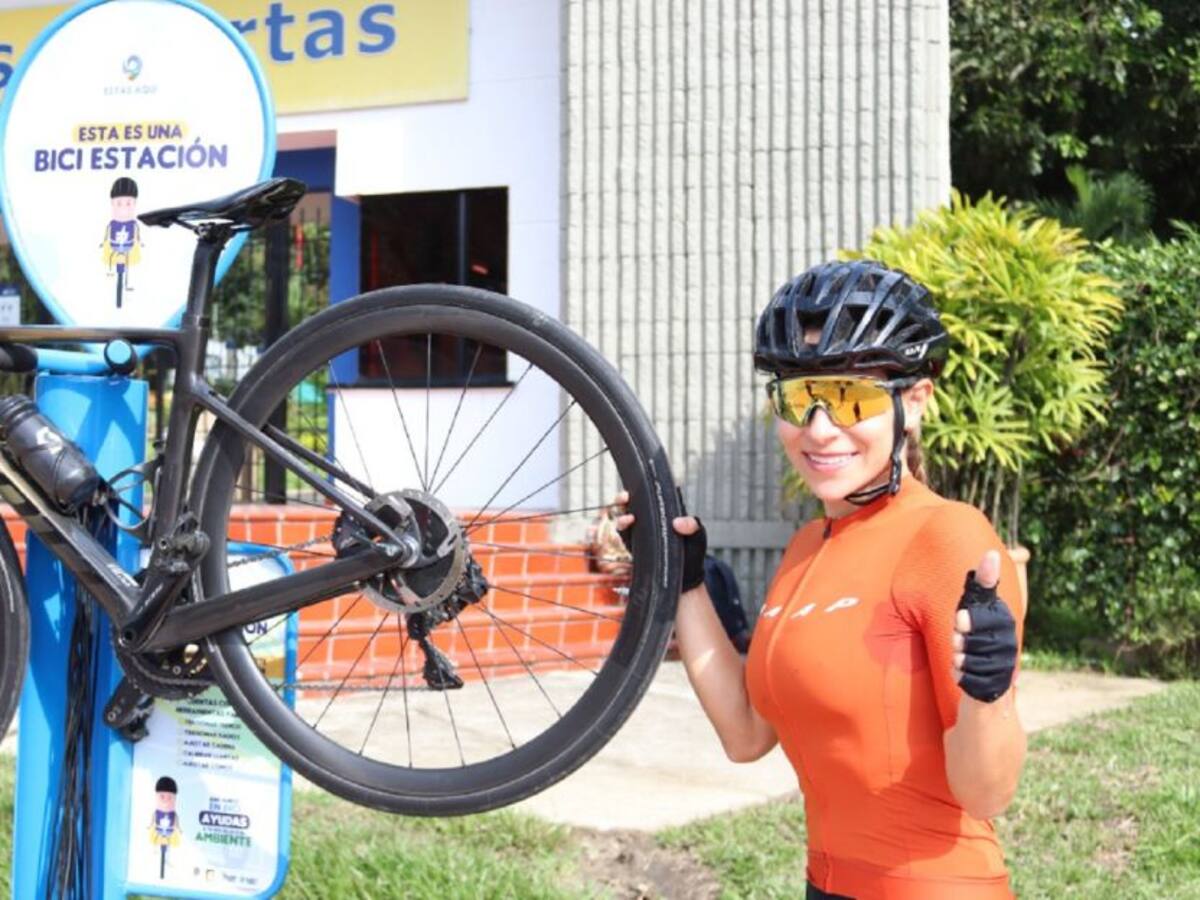Nueva estación de mantenimiento para ciclistas en Ibagué