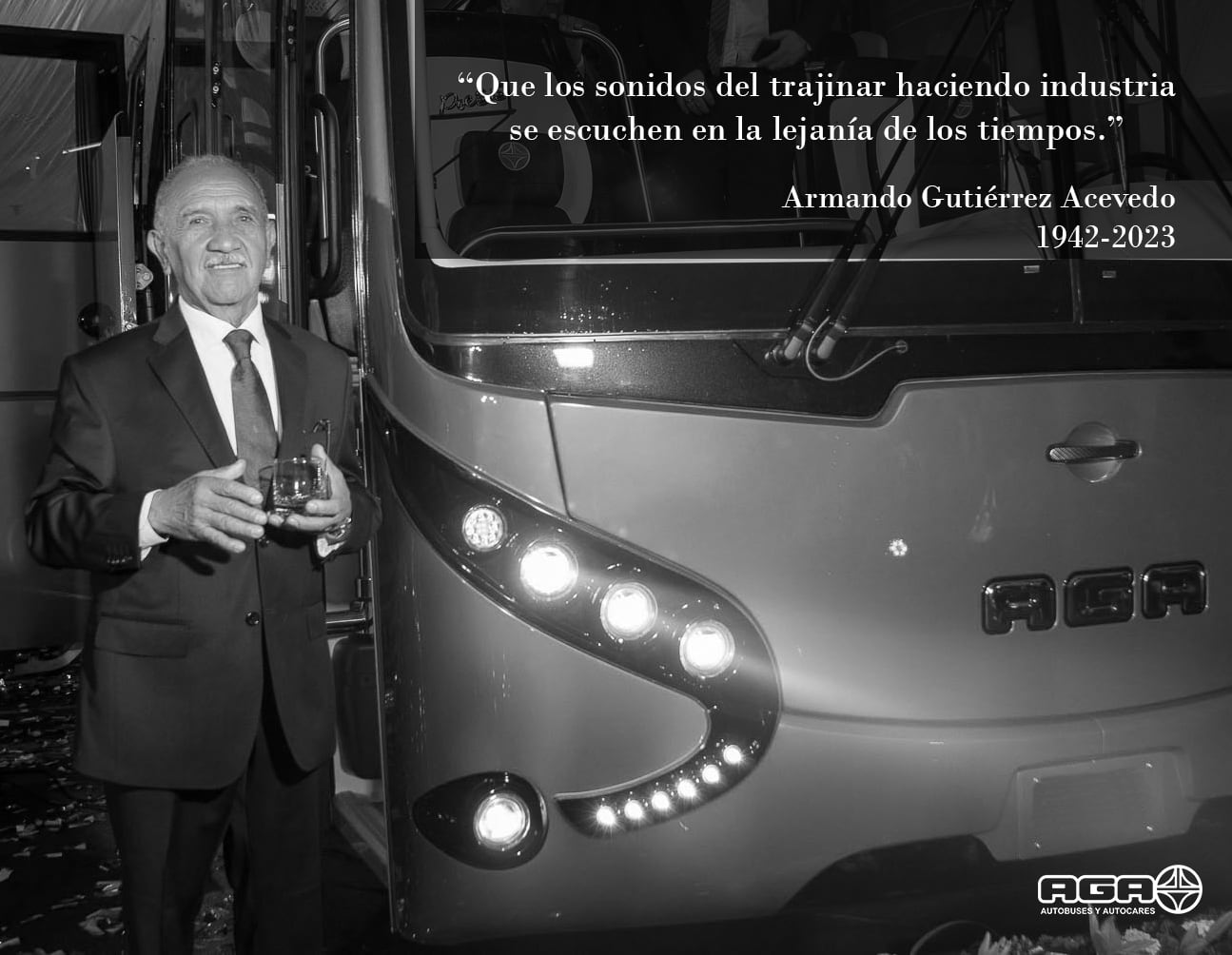 Armando Gutiérrez Acevedo / Cortesía: Autobuses AGA de Colombia SAS.