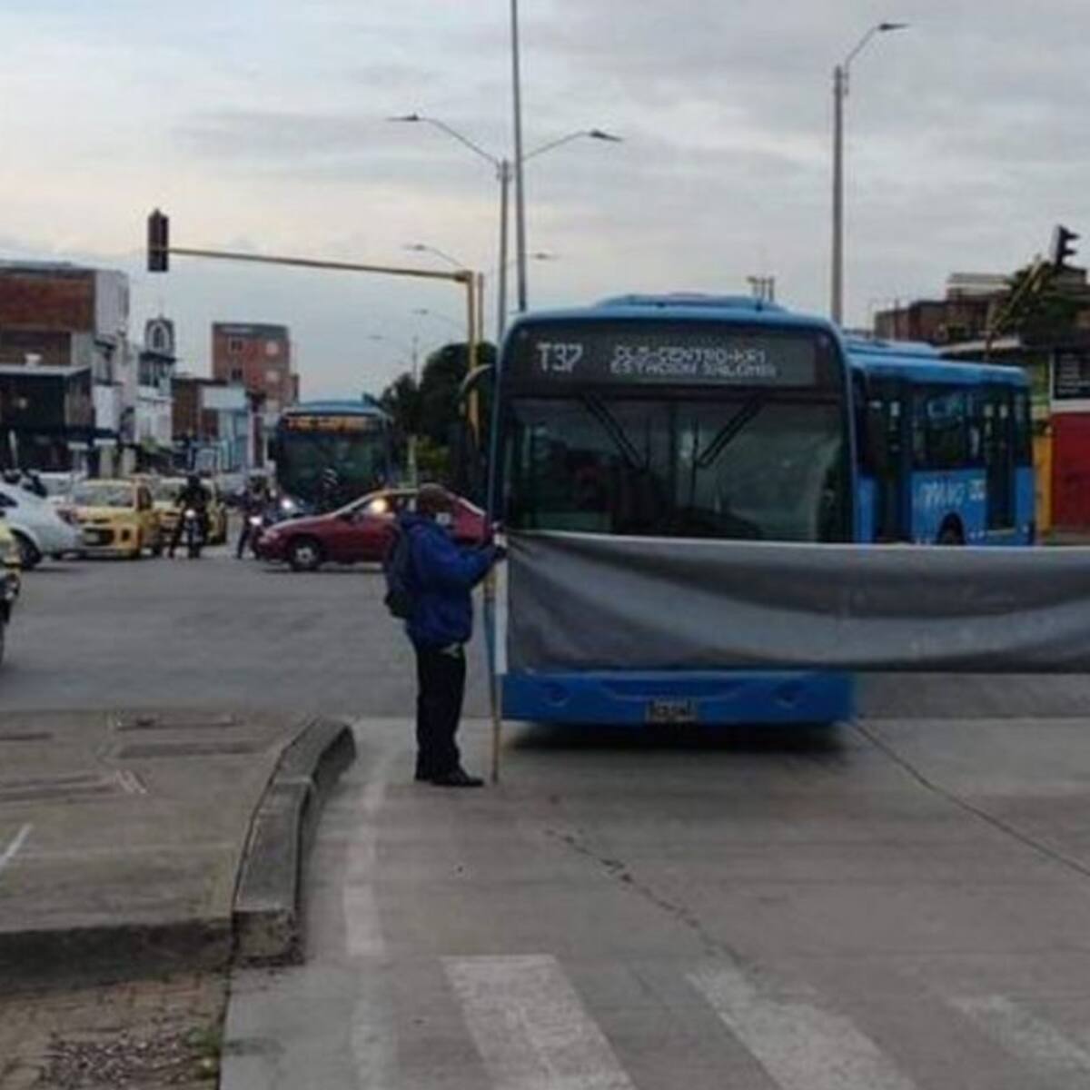 Cali: nuevo día de protestas de trabajadores del operador del MIO, Unimetro