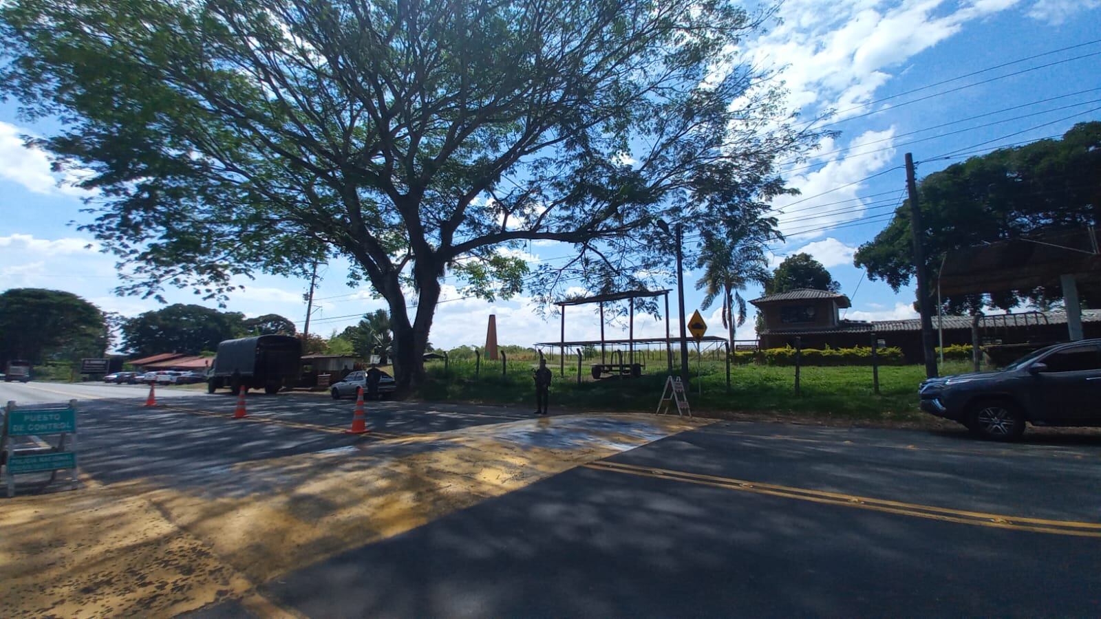 Sector de la Herradura vía La Tebaida, Quindío . La Paila Valle del Cauca. Foto Vanessa Porras