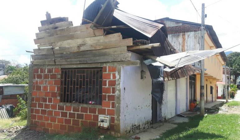 Emergencias por lluvias en Planadas, Tolima