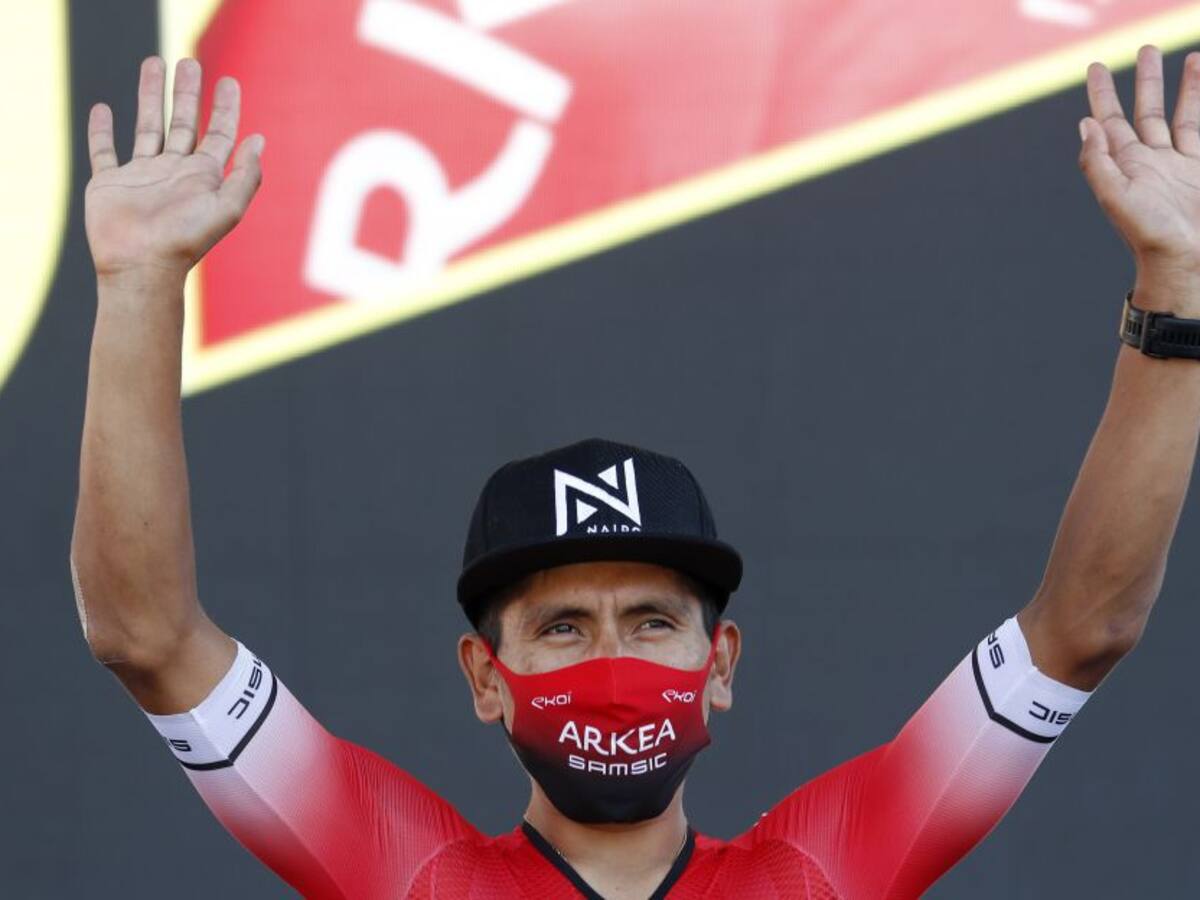 Nairo: “Fue una buena etapa y sin problemas”