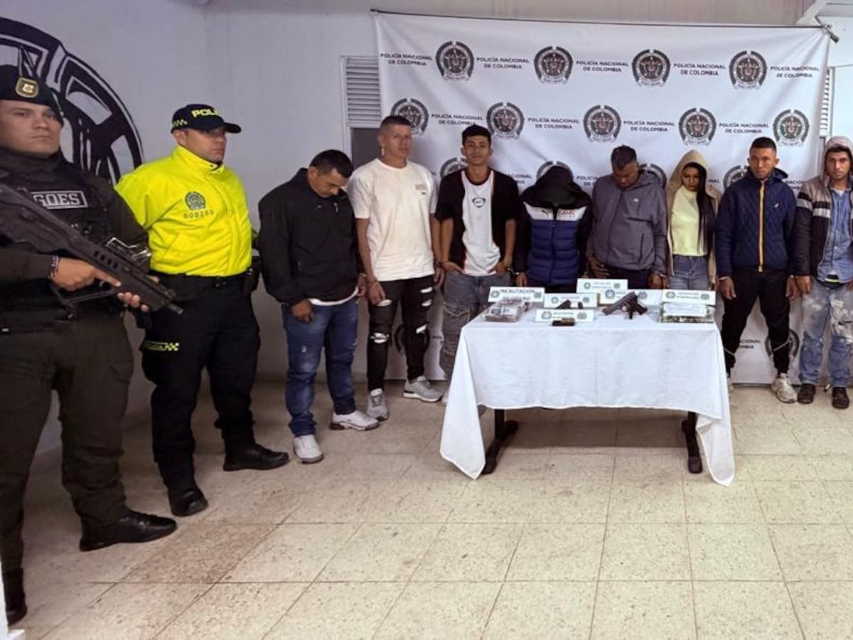 La Policía desarticuló una organización dedicada al tráfico de estupefacientes en Cundinamarca