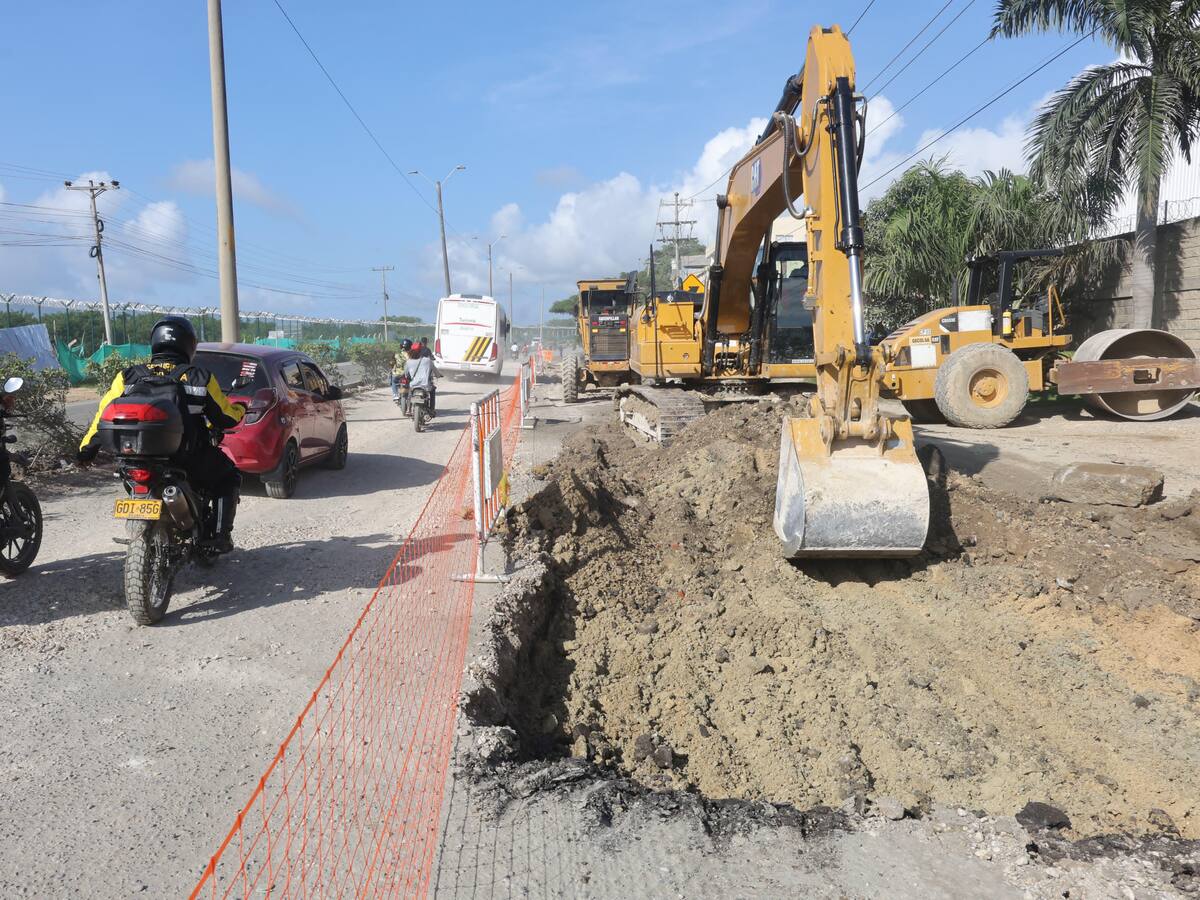 ¡Por fin! Inició rehabilitación del Corredor de Carga en Cartagena