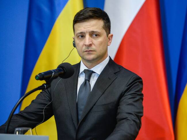 El presidente de Ucrania, Volodimir Zelenski
