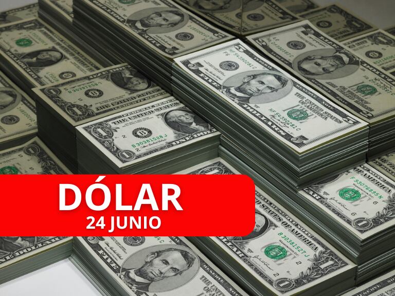 Precio dólar, imagen de referencia de dólares // Getty Images