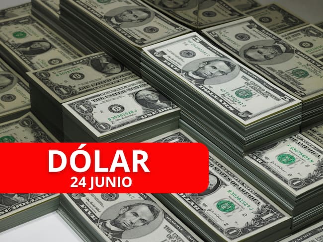 Precio dólar, imagen de referencia de dólares // Getty Images
