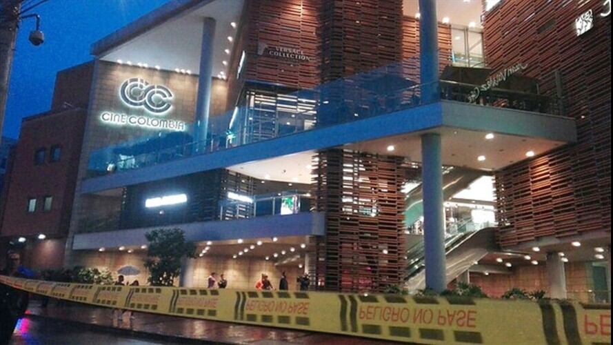 Imagen de referencia - Atentado centro comercial Andino. Foto: Colprensa