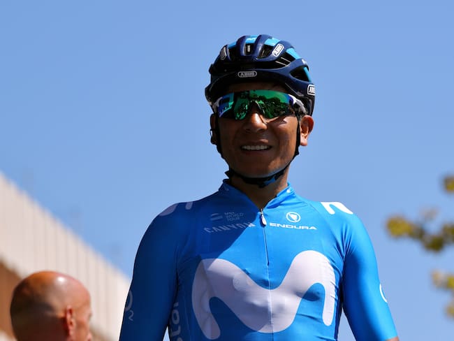 Nairo Quintana durante la Vuelta a España 2019 con el Movistar. (Photo by Tim de Waele/Getty Images)