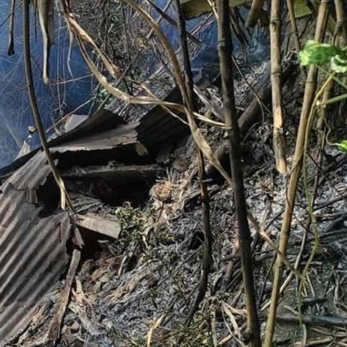 Incendio de en Filadelfia, Caldas, dejó una vivienda destruida