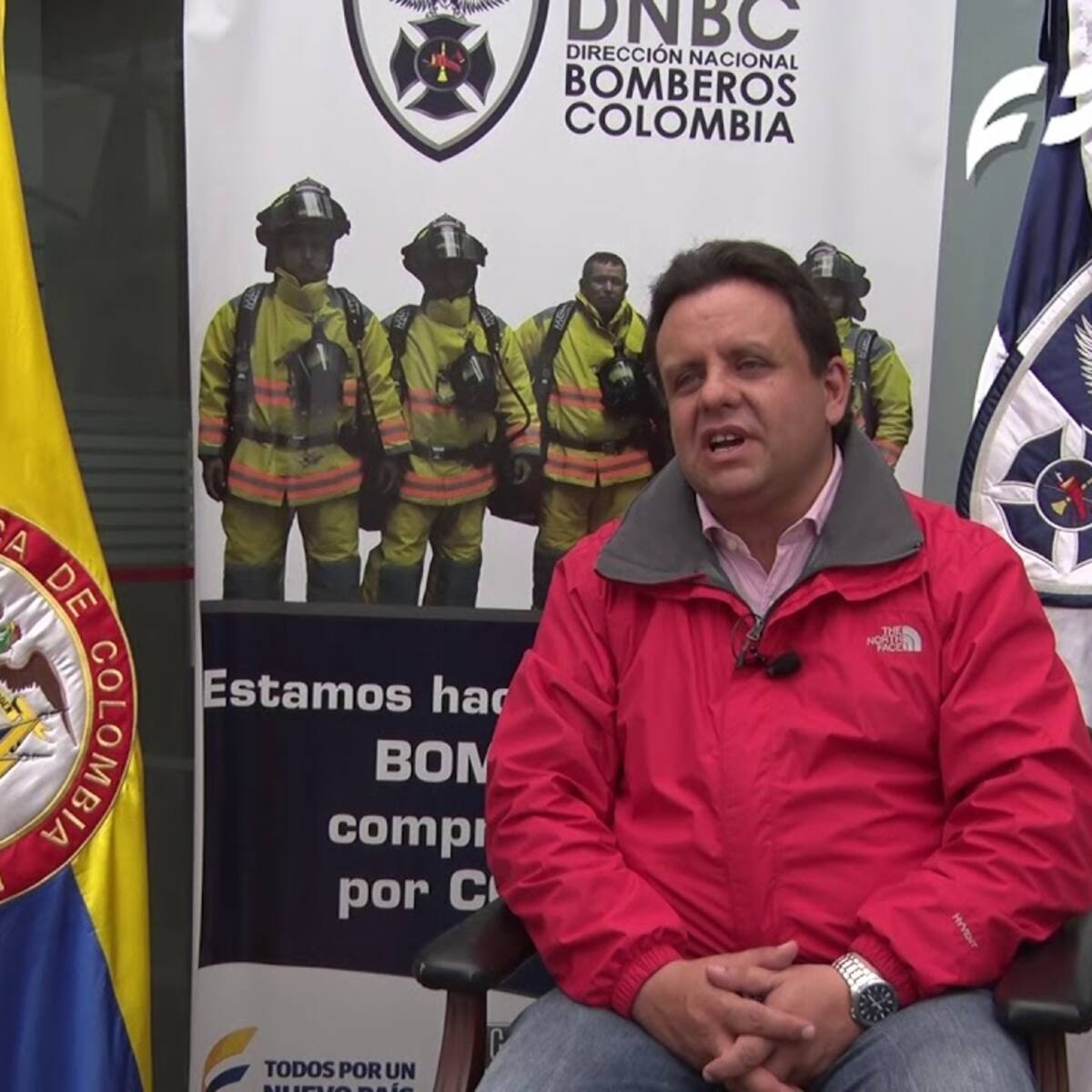 Capitán Germán Andrés Miranda Montenegro vuelve a la Dirección General de Bomberos