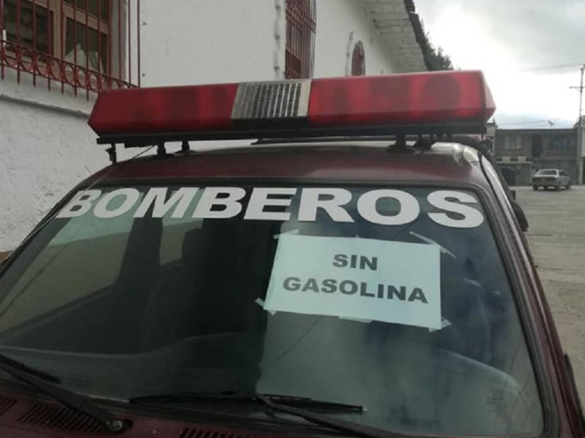 Bomberos en Nariño sin recursos para la atención a emergencias