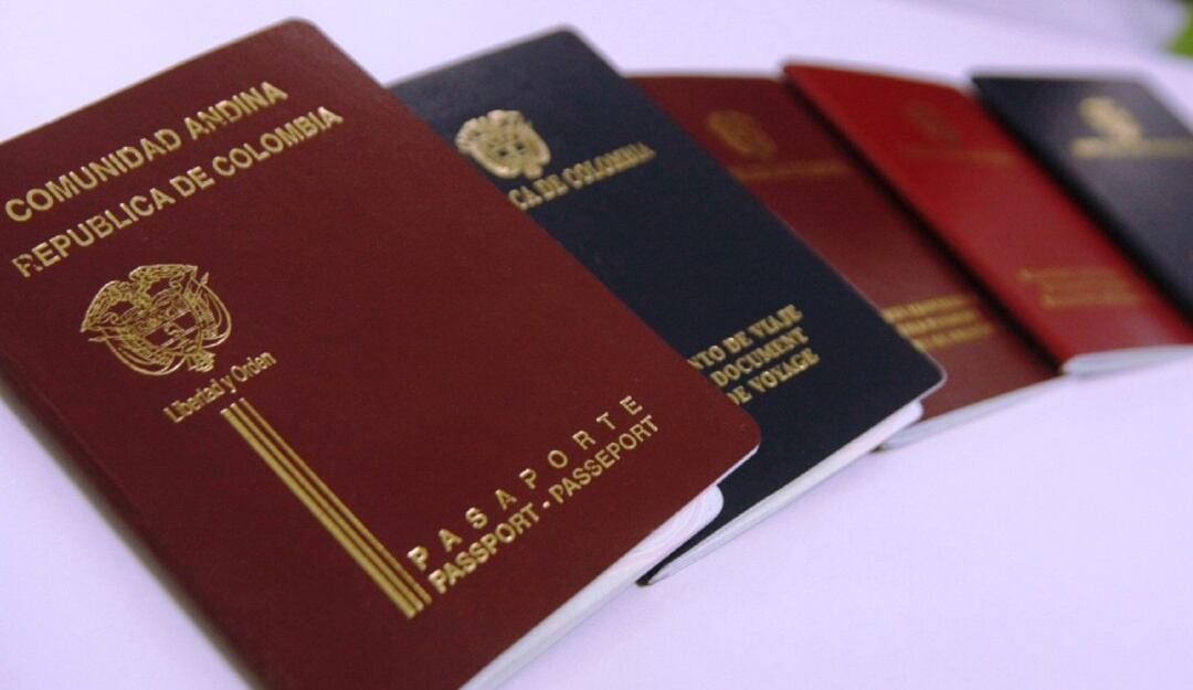 Pasaportes en Colombia 
