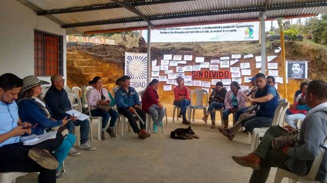 Víctimas del conflicto en el Huila