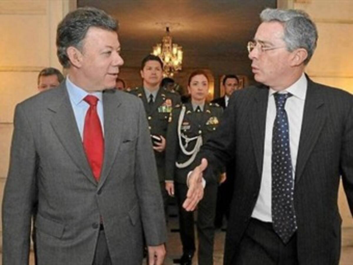 Debate por cifras de seguridad entre Uribe y Santos