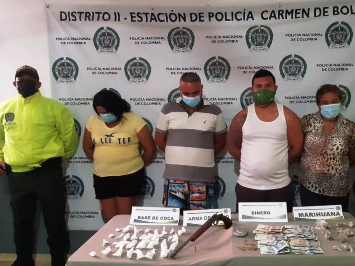 Desarticulados ‘Los Barberos’, quienes vendían droga en pequeñas cantidades