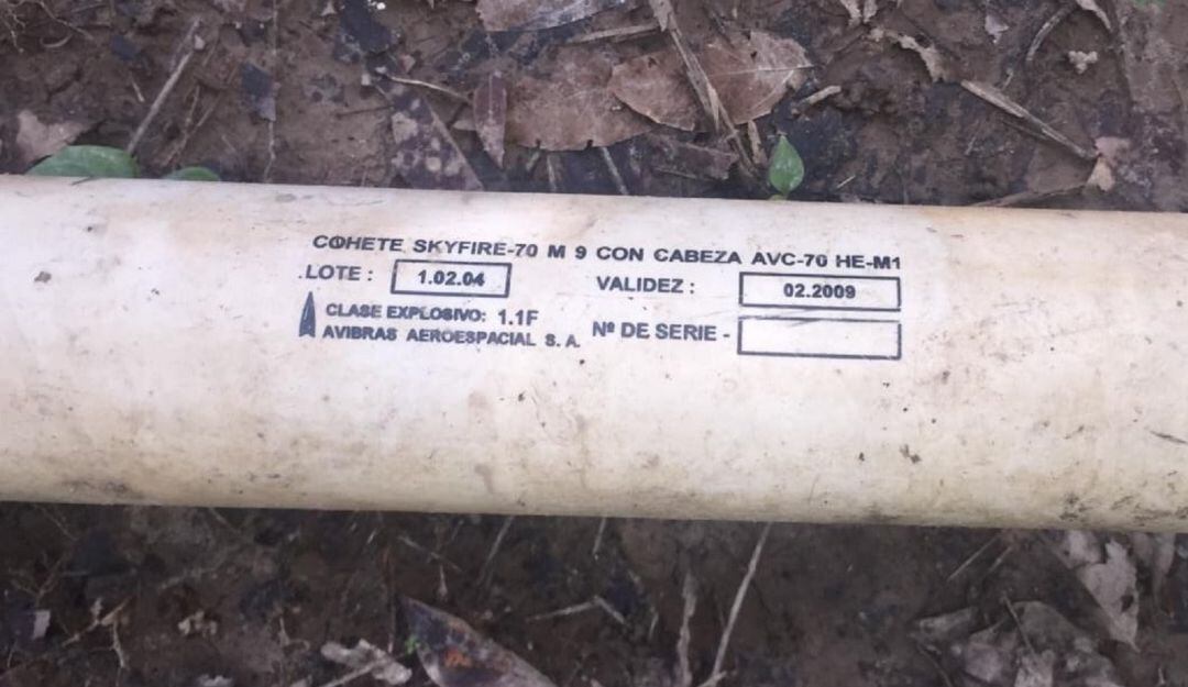 Fue hallado en el municipio de Arauquita.