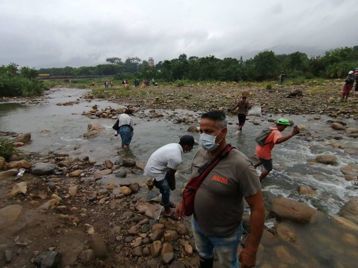 Así es el panorama en la frontera con Venezuela 