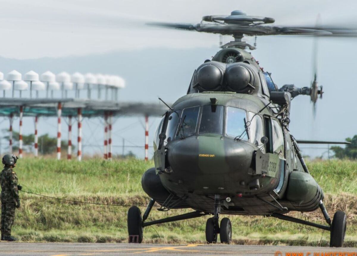 Helicóptero tipo MI 17 | Foto: Suministrada