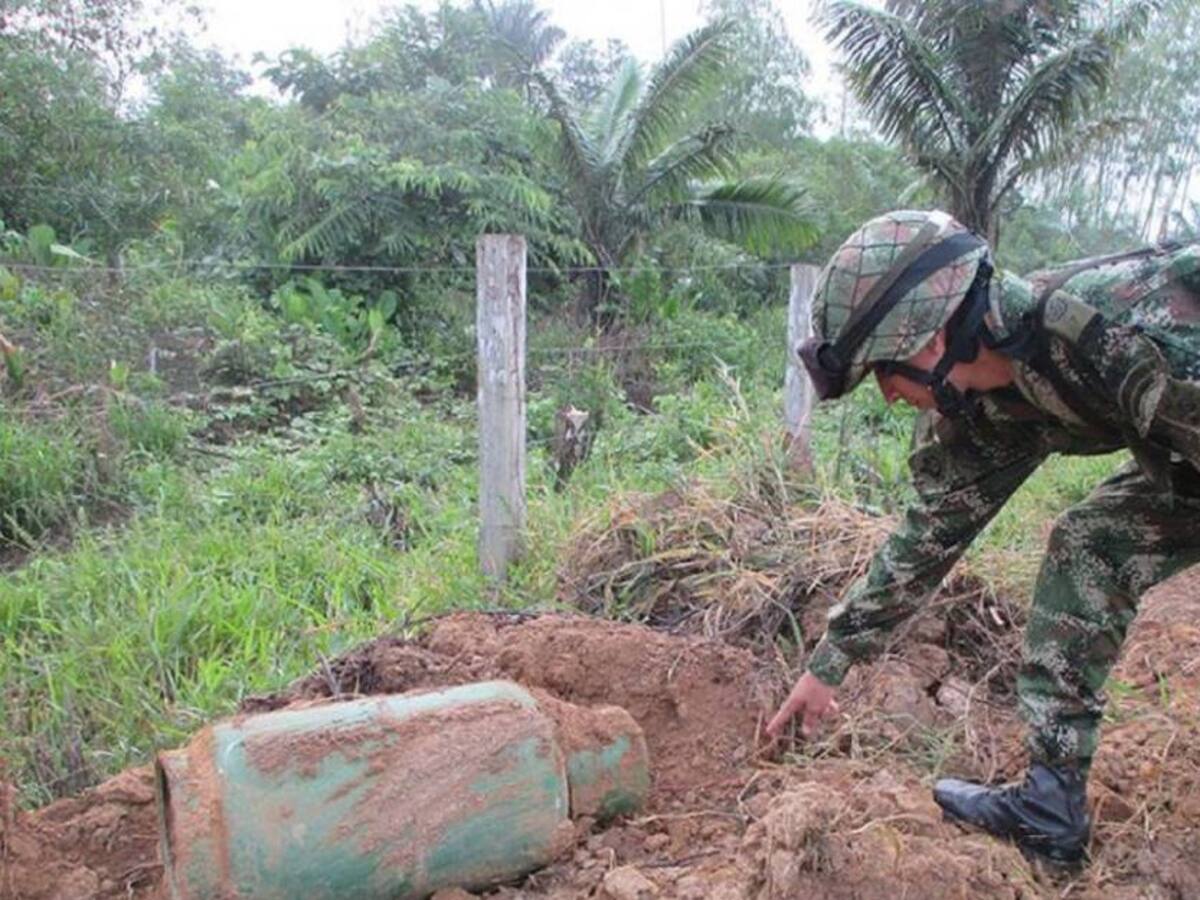 Confirman artefacto explosivo en zona rural del Caquetá