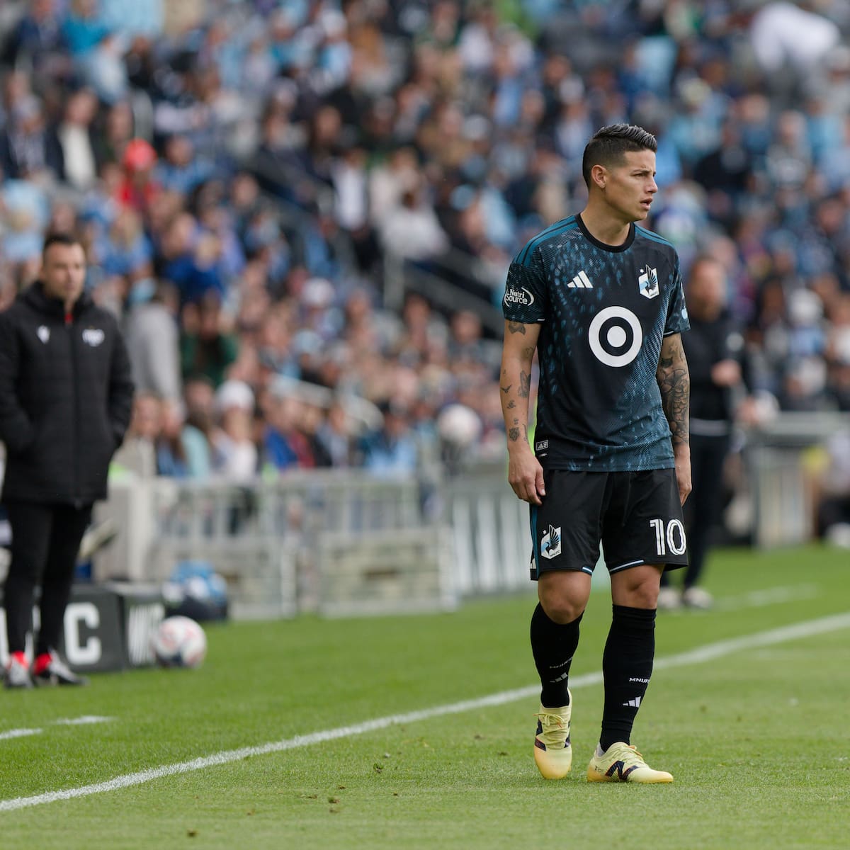 Prensa estadounidense anuncia fecha de último partido de James Rodríguez con Minnesota United
