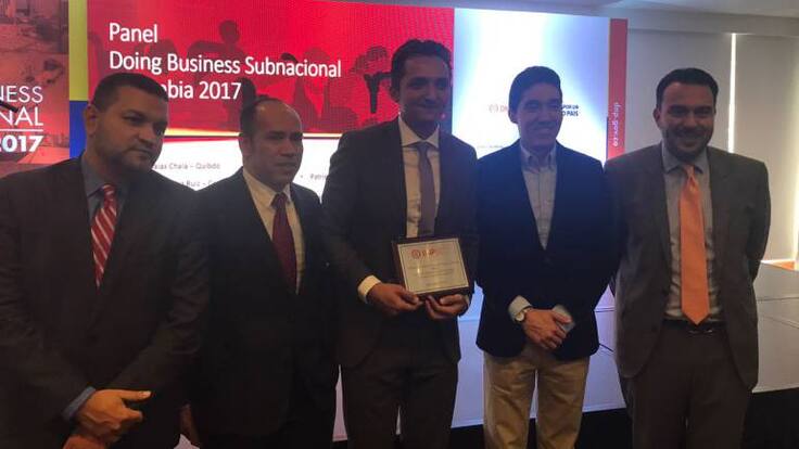 Juan Pablo Gallo, alcalde de Pereira, habla de la ciudad en el segundo lugar del tanking doing business