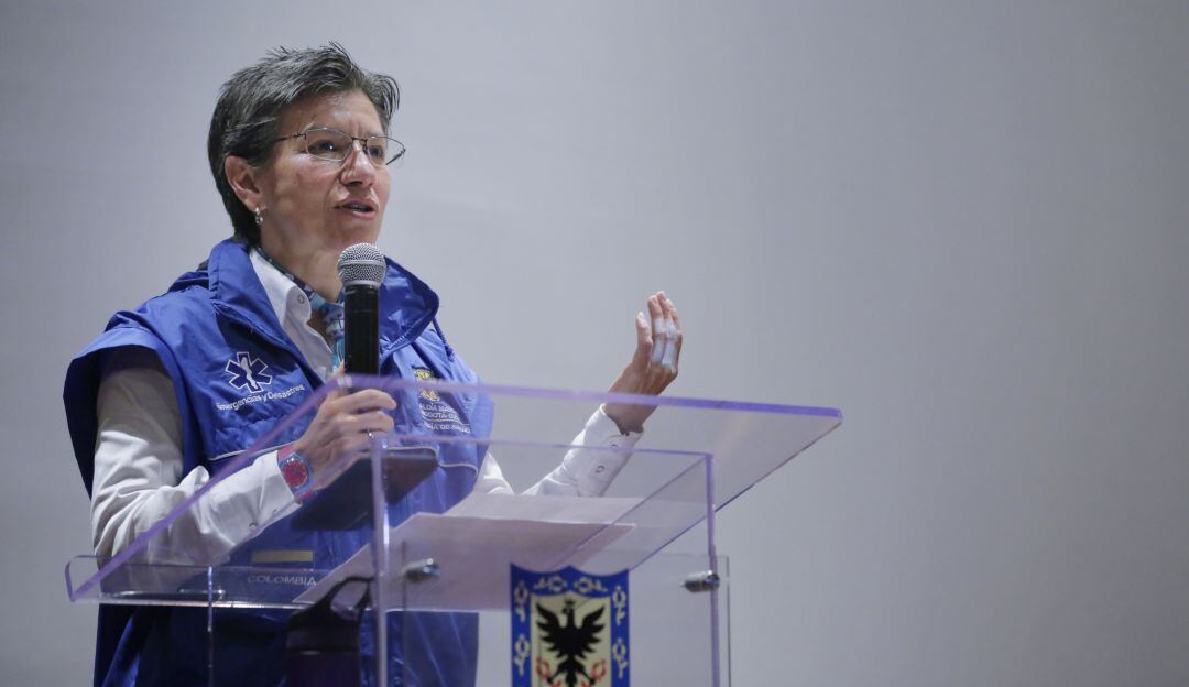 Claudia López, alcaldesa de Bogotá.