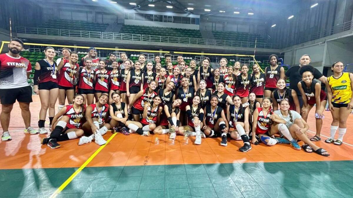 Club Titans de Cartagena es campeona en distintas categorías de la Copa DVA