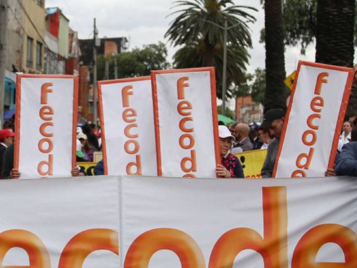 Fecode anuncia paro de 48 horas tras amenazas contra sus directivos