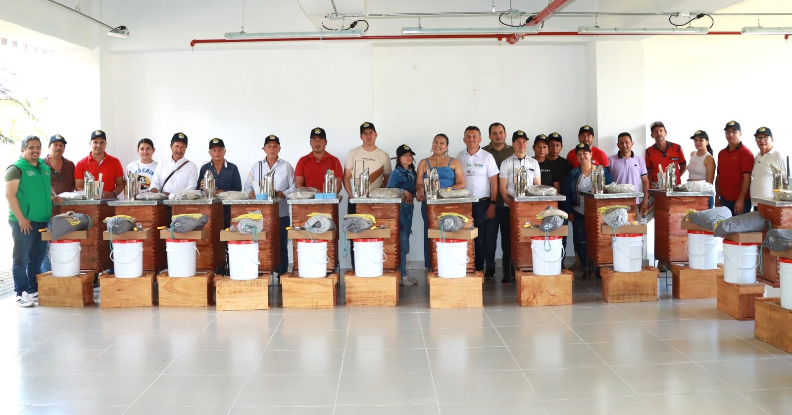 Asociación de Apicultores, Meliponicultores y Protectores del Medio Ambiente de Guadalupe Huila (Ecoapigh). Foto CAM