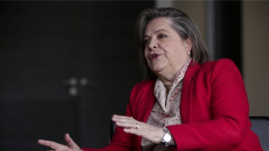 Clara López, ministra de Trabao. Foto: Colprensa