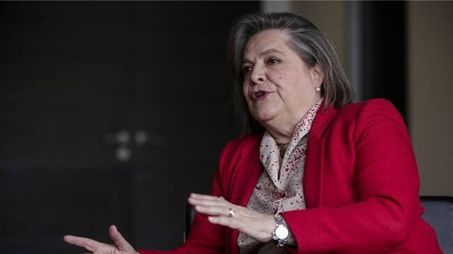 Clara López, ministra de Trabao. Foto: Colprensa