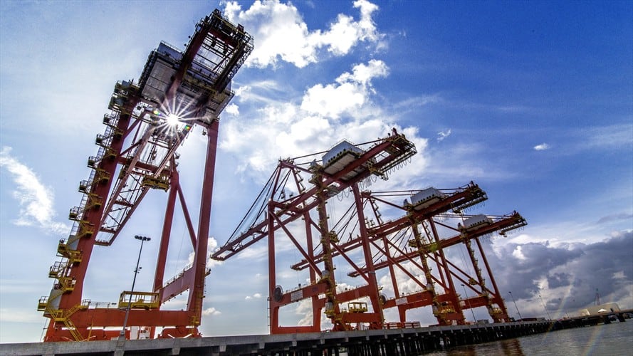 Puerto de Aguadulce en Buenaventura. Foto: Comunicaciones Puerto Aguadulce