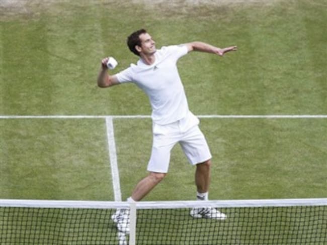 Por séptima vez, Murray remontó dos sets abajo y entró a semifinales de Wimbledon