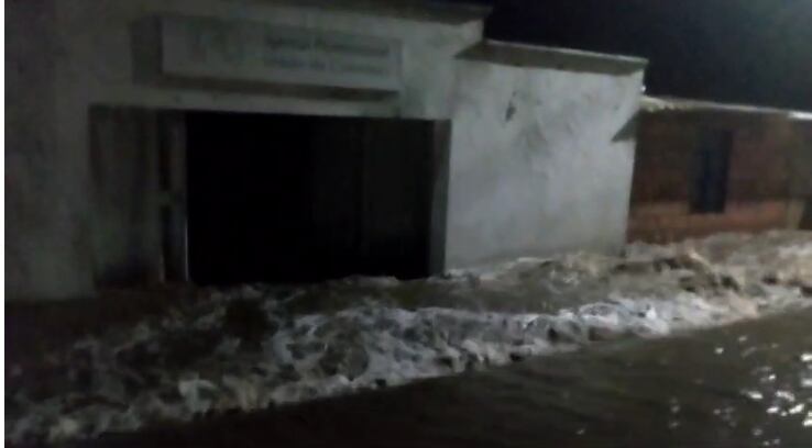 Cerca de 100 familias resultaron afectadas tras fuertes lluvias en Berlín. Foto: Suministrada