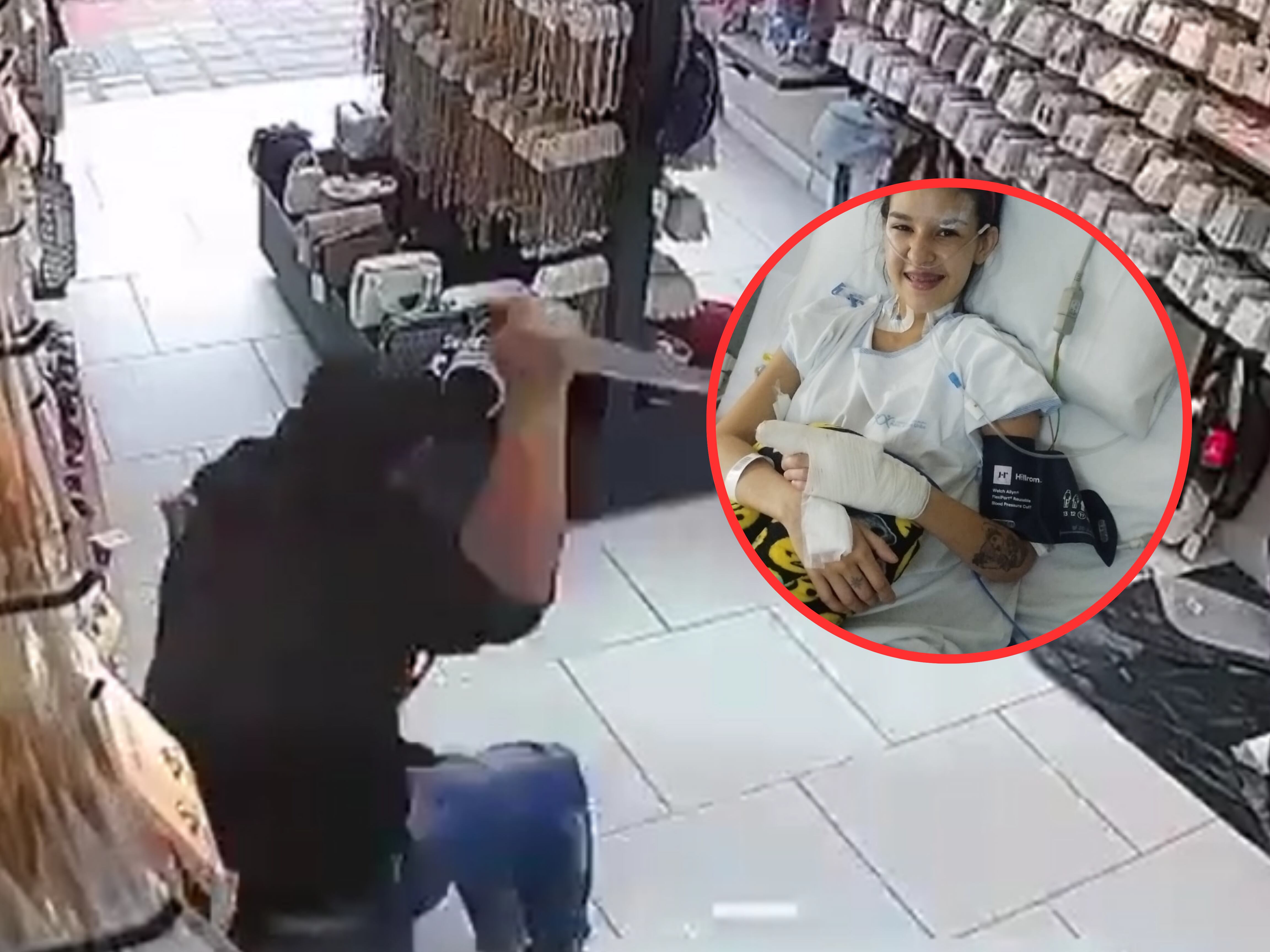 Sobreviviente a 26 puñaladas de su ex pareja en San Cristóbal denunció seguir recibiendo amenazas. Foto: Suministrada.