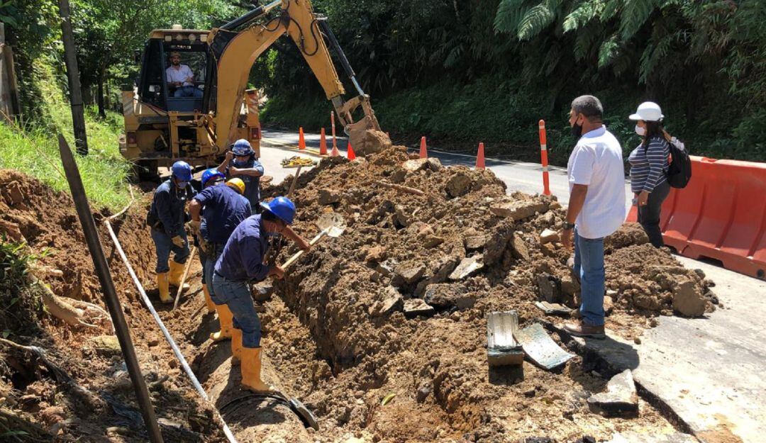 Por daños imprevistos en la planta el Diviso, que han originado las fuertes lluvias.