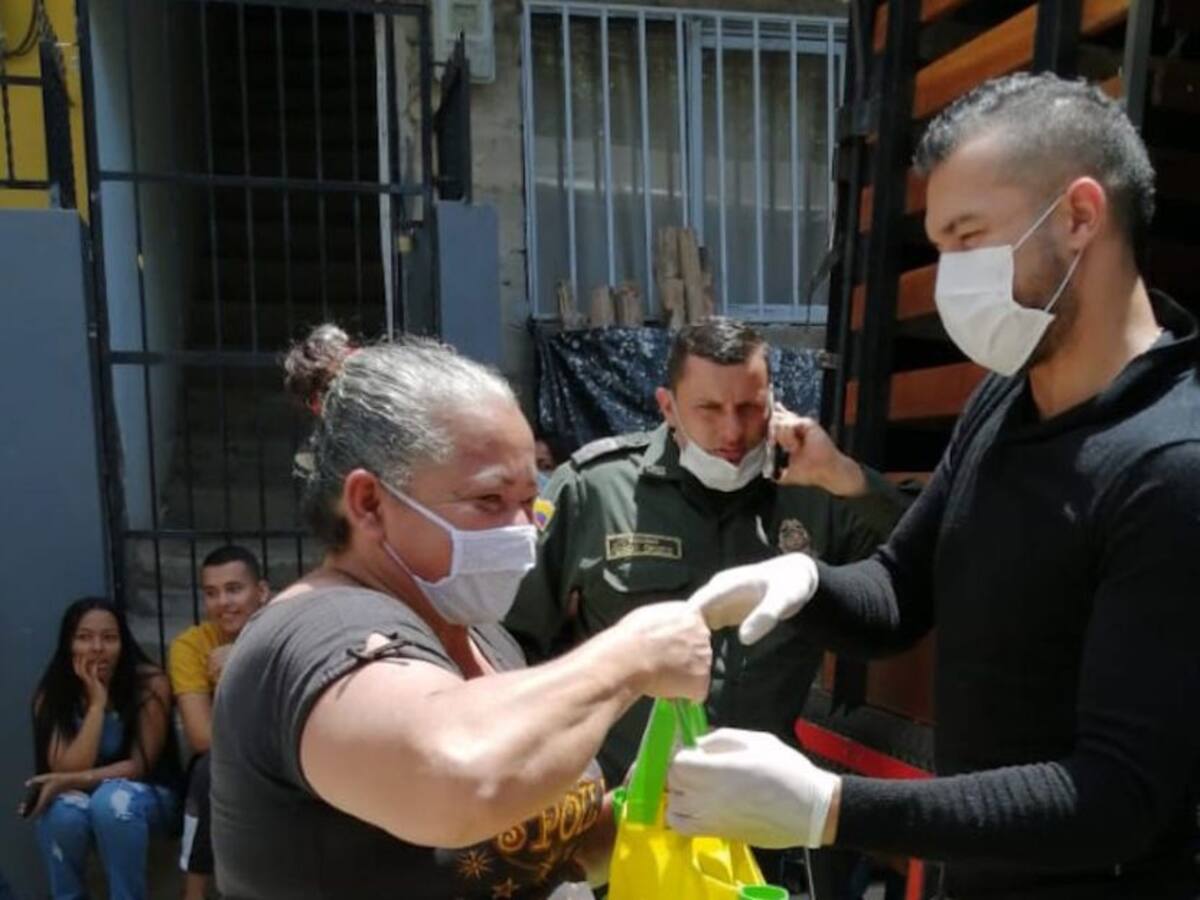 Andrés Cadavid donó cientos de mercados para los más necesitados