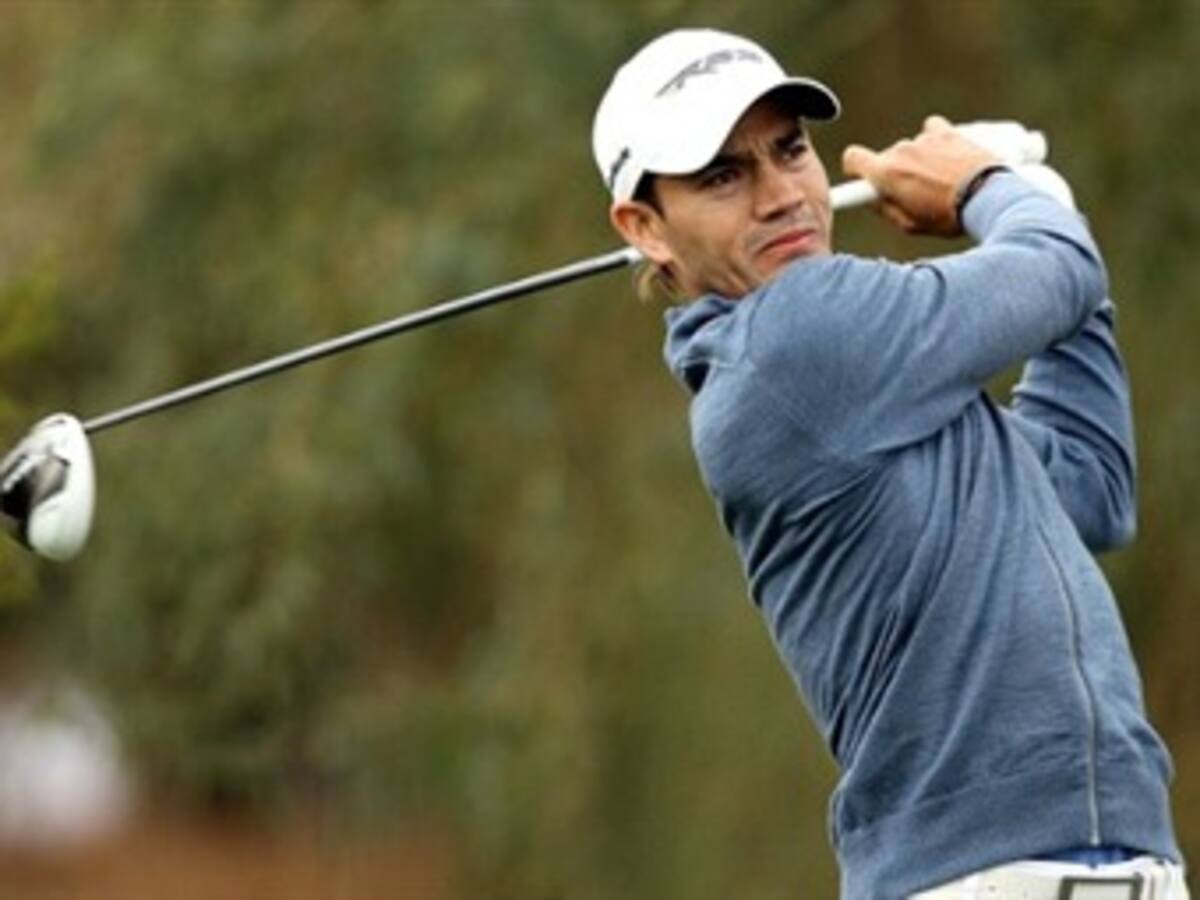 Camilo Villegas al margen del Honda Classic de Golf